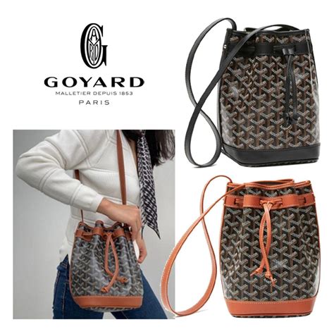 goyard petit|petit flot bucket bag goyard.